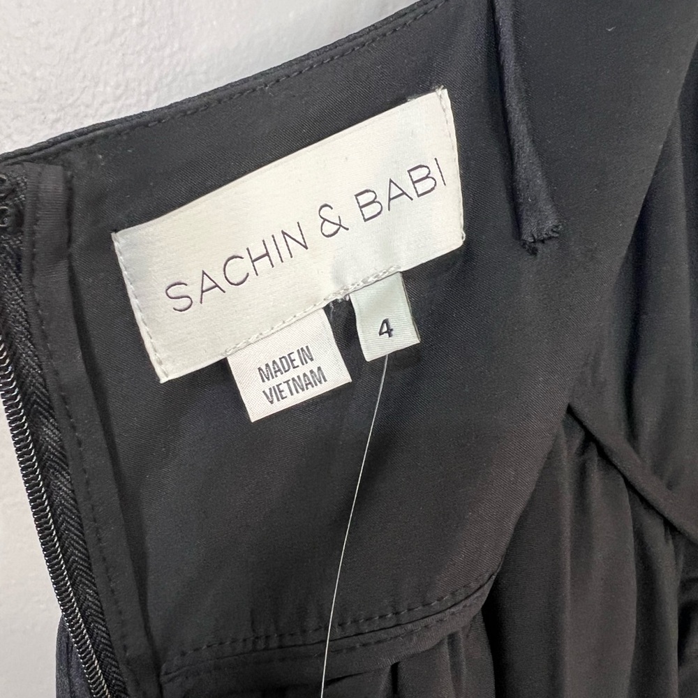 Sachin + Babi Jessica Gown in Black Size 4 - Picture 7 of 10